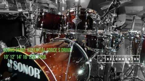 SOUND DEMO: SONOR Essential Force S Drive 'Brown Fade' Finish