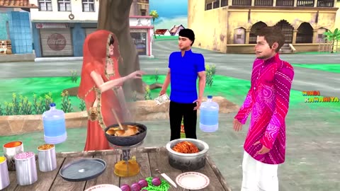 Egg Vada Pav Street Food, Bedtime Stories Moral Stories Hindi Kahani Hindi