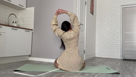 Beginners Workout and Stretch at home