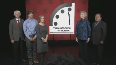 Doomsday Clock has been set to 90 seconds to midnight