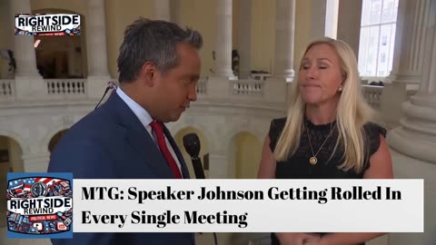 BREAKING NEWS Marjorie Taylor Greene: criticizes Speaker Johnson