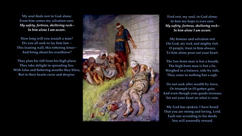 Psalm 62 "My soul finds rest in God alone; From him comes my salvation sure" Herongate. Sing Psalms