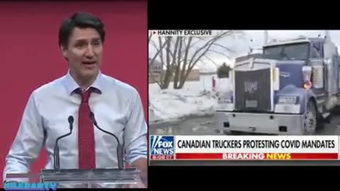 CasTrudeau's campaign of lies, hypocrisy and subversion side by side...