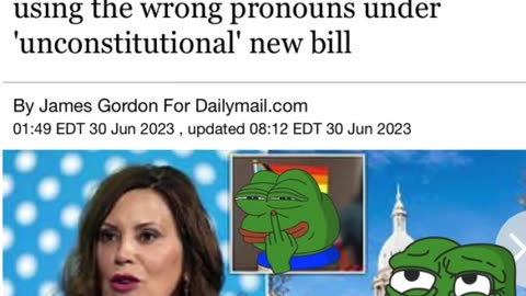 Michigan Residents Could be Imprisoned 5 Years or Fined $10,000 for Using Wrong Pronouns