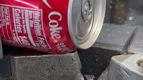 Never trust a factory end!! #aluminum #cocacola #satisfying #oddlysatisfying #foryou