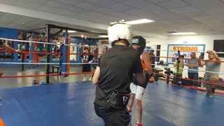 Joey sparring Dylan 2. 6/5/23