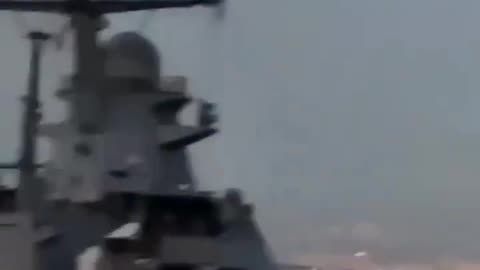 Russian Navy Destroyed A Ukranian Drone In Novorossiysk