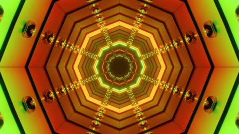 👍 background video 4k [abstract green neon tunnel vj loop screensaver]