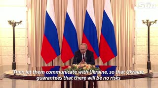 Putin states he 'could have done more' to attack Ukrainian infrastructure in chilling message