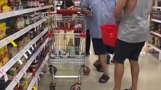 Messing with People in the Grocery Store - ShammiClips