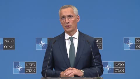 NATO Secretary General Jens Stoltenberg press conference ahead of the NATO Summit in Vilnius - July 7, 2023