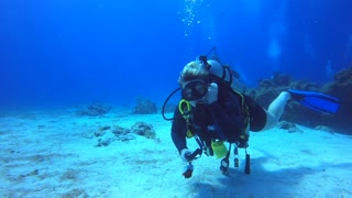 Cozumel SCUBA Diving Paraiso Reef Nancy Gagne