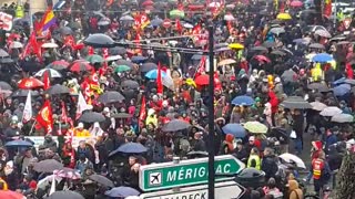 LARGE PROTEST IN FRANCE 19/01/2023