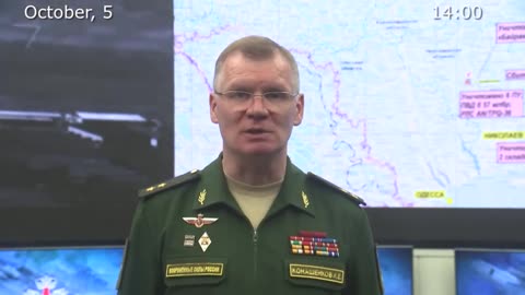 October 05 2022: Russian Defense Ministry Briefing