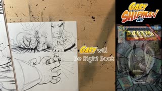 Drawing Stream eps 25 | Making Titan Comic Book Art