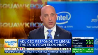 ADL CEO Bristles After CNBC Host Asks If He Was Shaking Down Twitter For Donations