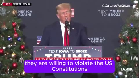 Donald Trump reacts to the Colorado Supreme Court removing him from the 2024 ballot