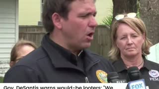 DeSantis Issues Stark Warning To Would Be Looters: You Never Know What May Be Lurking
