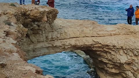 The Sea Arch of Al Lathron, Libya