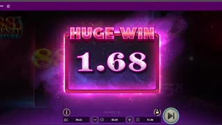 3cent bet wins 1.68 on 888 slot