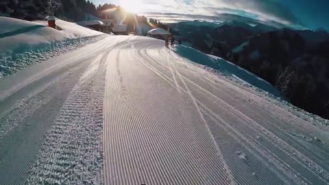 GoPro_ POV Relaxing Skiing