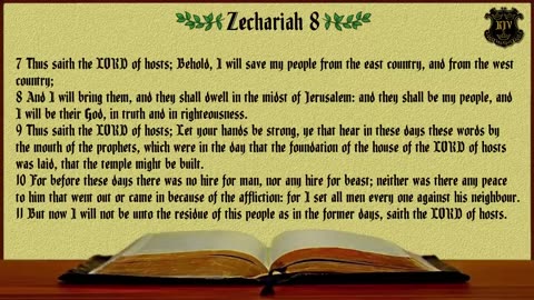 (38) - Zechariah (KJV) Dramatized With Words