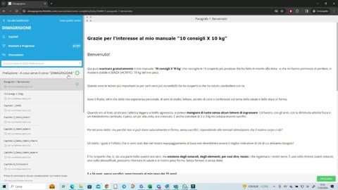 DIMAGRIGIONE: come accedere alla parte gratuita