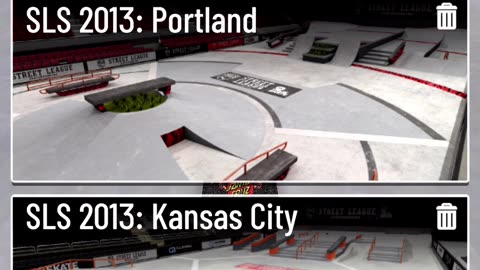 True Skate iOS Map #shorts SLS 2013 Portland