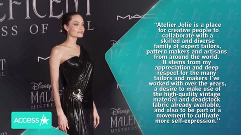 Angelina Jolie Launches Fashion Brand Atelier Jolie