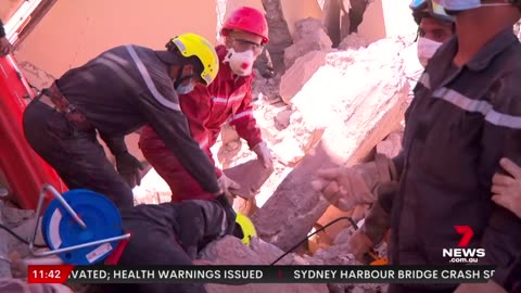 Morocco earthquake death toll rises as hundreds of thousands affected _ 7NEWS
