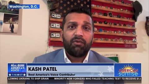 Kash Patel: Rod Rosenstein and Christopher Wray spied on was ME!