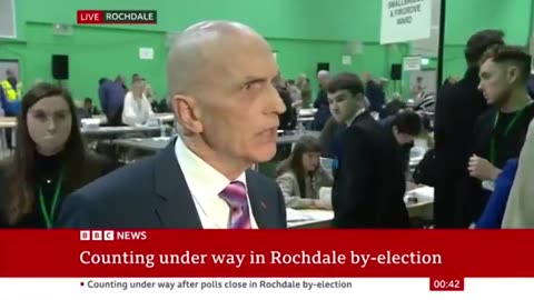 A BBC News correspondent tried stopping MP from calling Israel's onslaught on Gaza a genocide