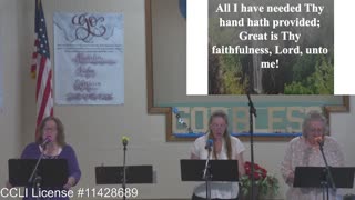 Sunday Service at Moose Creek Baptist Church 7/16/2023