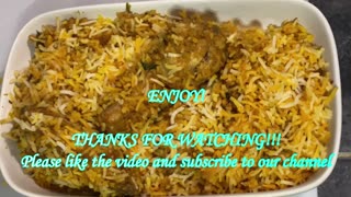 Chicken Biryani