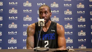 Kawhi Leonard on his ACL comeback, and about KD’s midrange game and returning to the playoffs