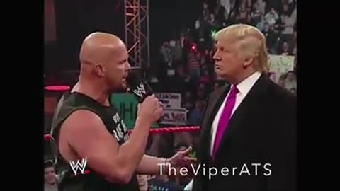 Stone Cold Steve Austin Destroys Donald Trump Descript Stone Cold Steve Austin Destroldtrump #WWE