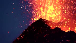 Italy's Etna roars with spectacular 'cascades' of lava