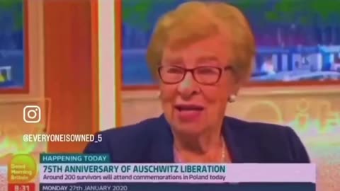 Anne Frank's Stepsister Eva Schloss on how Auschwitz was Communist Propaganda