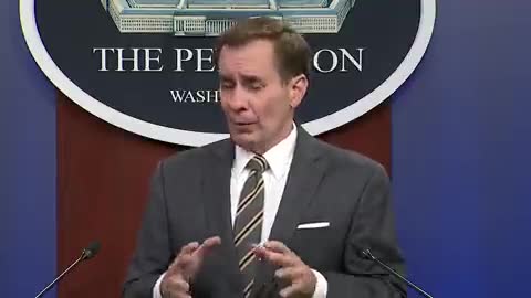 AWKWARD MOMENT - DoD Spokesman Gets Worked Up After Realizing He Fact-Checked Biden