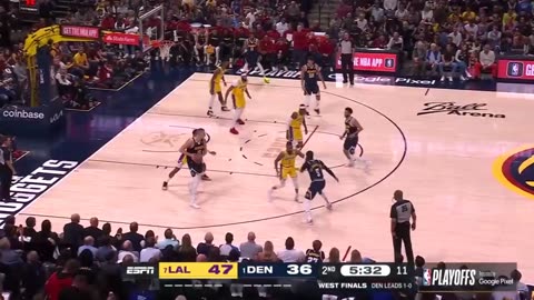 Los Angeles Lakers vs Denver Nuggets Game 2 Full Highlights _ 2023