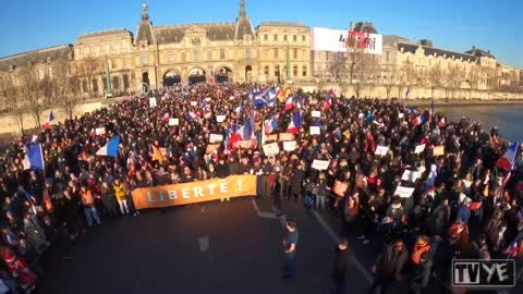 Protests in Paris, London, Vienna, Hamburg and many other cities in Europe against Covid