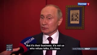 Putin Says He Is Ready For Peace Talks, It’s Ukraine Who I’s Refusing To Negotiate