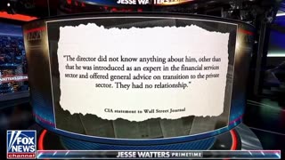 Jesse Watters: "It's Never Been More Clear. Epstein Was an Intelligence Asset. CIA, Israel