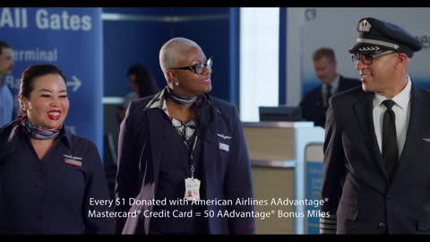Get on board with Mandy Moore, American Airlines and Stand Up To Cancer