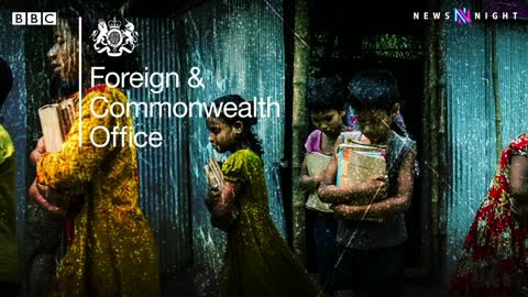 UK foreign aid budget being spent in Britain