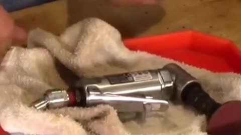 Ingersoll Rand Angle Die Grinder (301B) - Didn't Go Well - Full Video: https://youtu.be/ig9mXoYXk3c