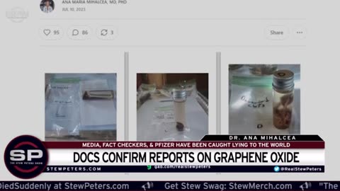 Pfizer & Media Caught Lying About Graphene Oxide: Dr. Ana Mihalcea Proves Fact Checkers Are LIARS