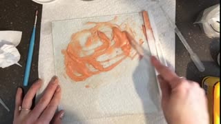 Deconstructing Watercolor - Making 2 paints