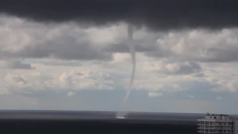 Spectacular Waterspout Spotted Over Black Sea in Russia