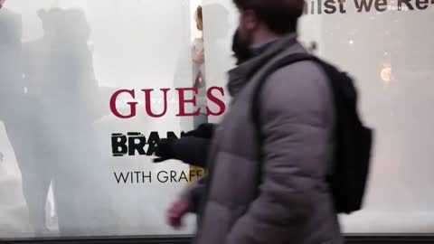 Banksy Calls Out Guess for Using his Artwork